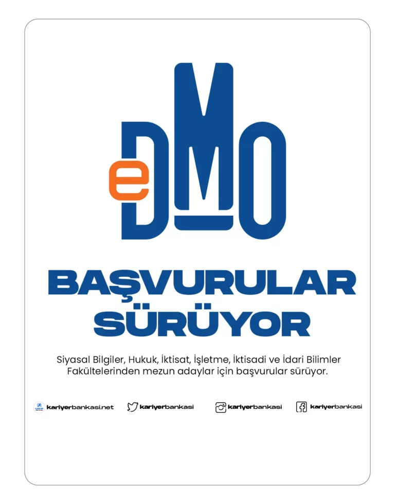 DMO personel alımı