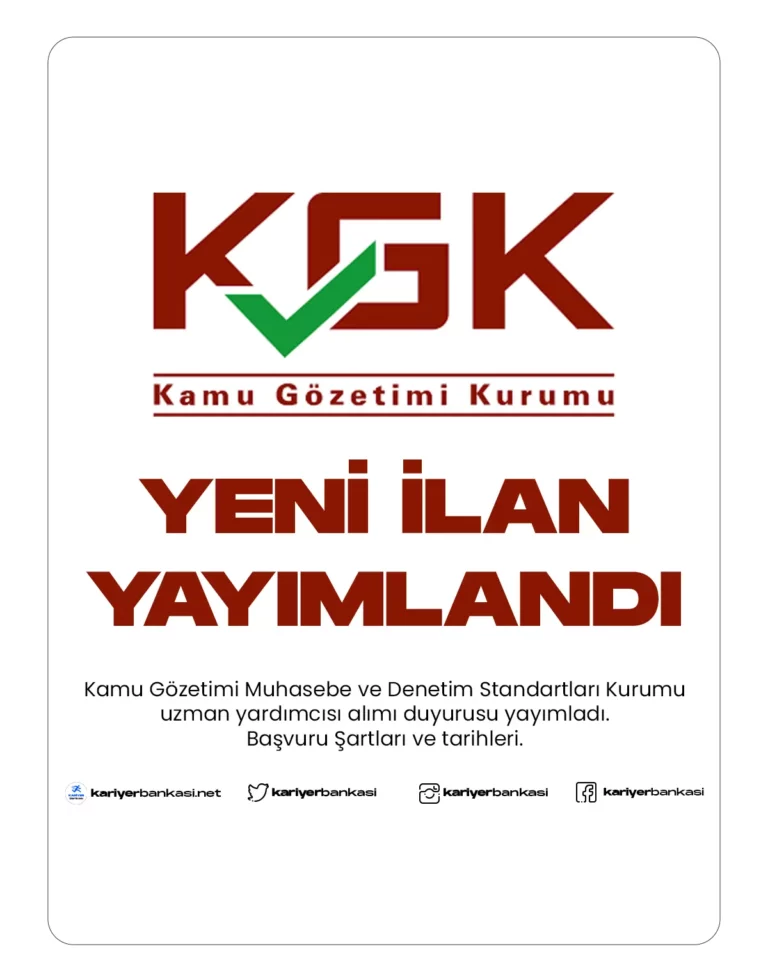 uzman yardımcısı alımı