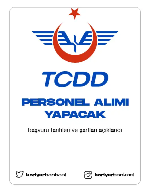 TCDD personel alıyor