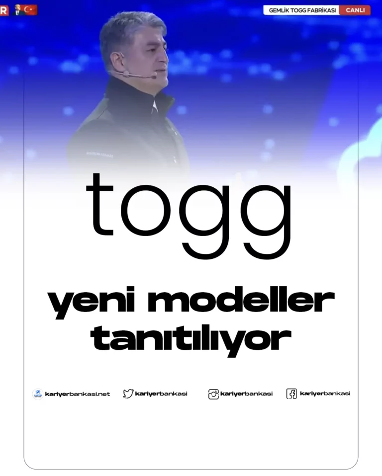 togg yeni modeller