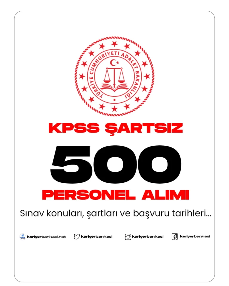 adalet bakanlığı 500