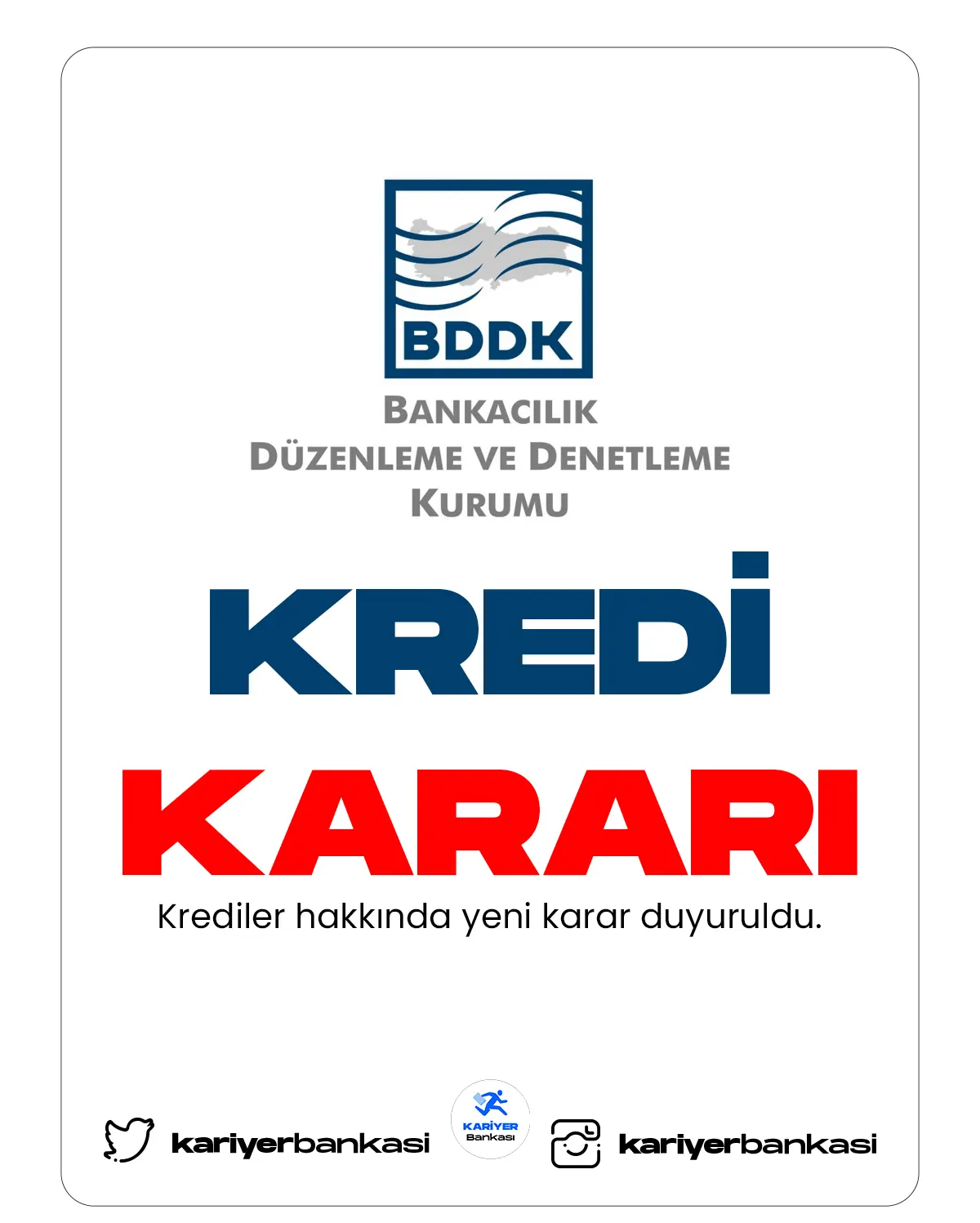 BDDK kredi kararı