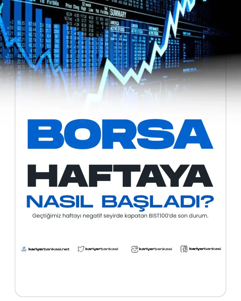 borsa haftaya nasıl başladı