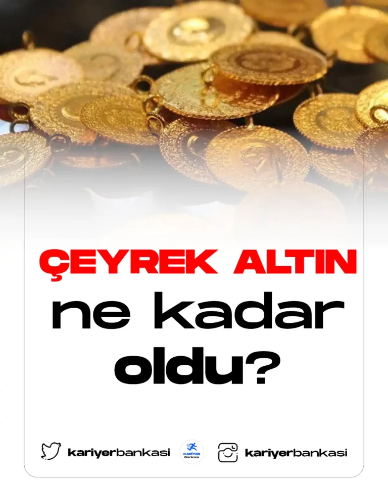 çeyrek altın fiyatları