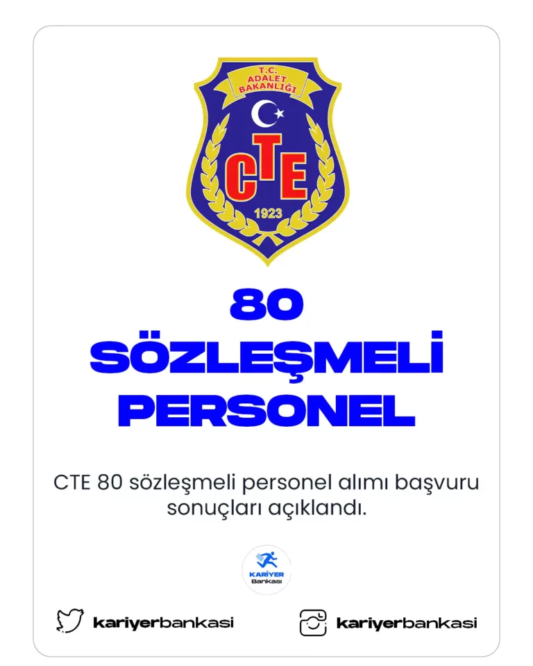 cte 80 personel alımı