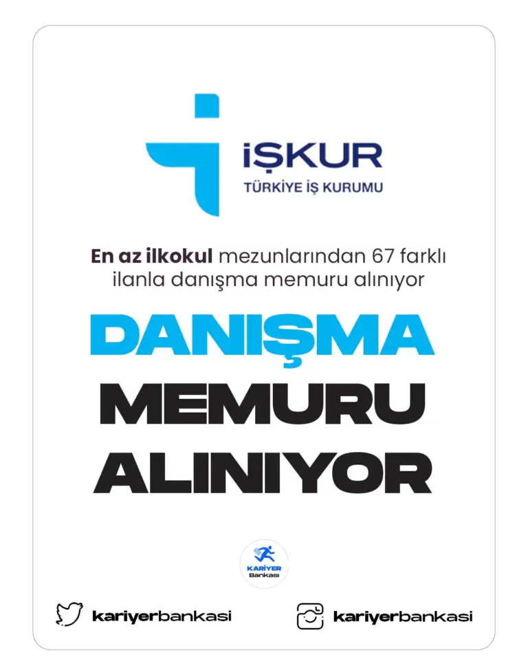 danışma memuru alımı