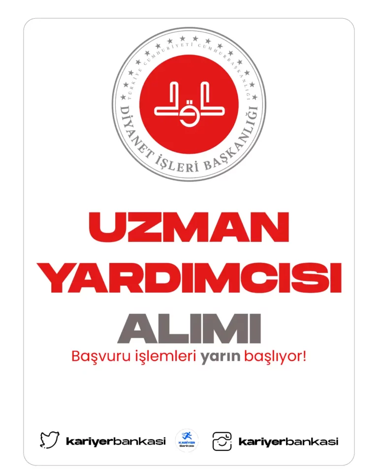 uzman yardımcısı alımı şartları
