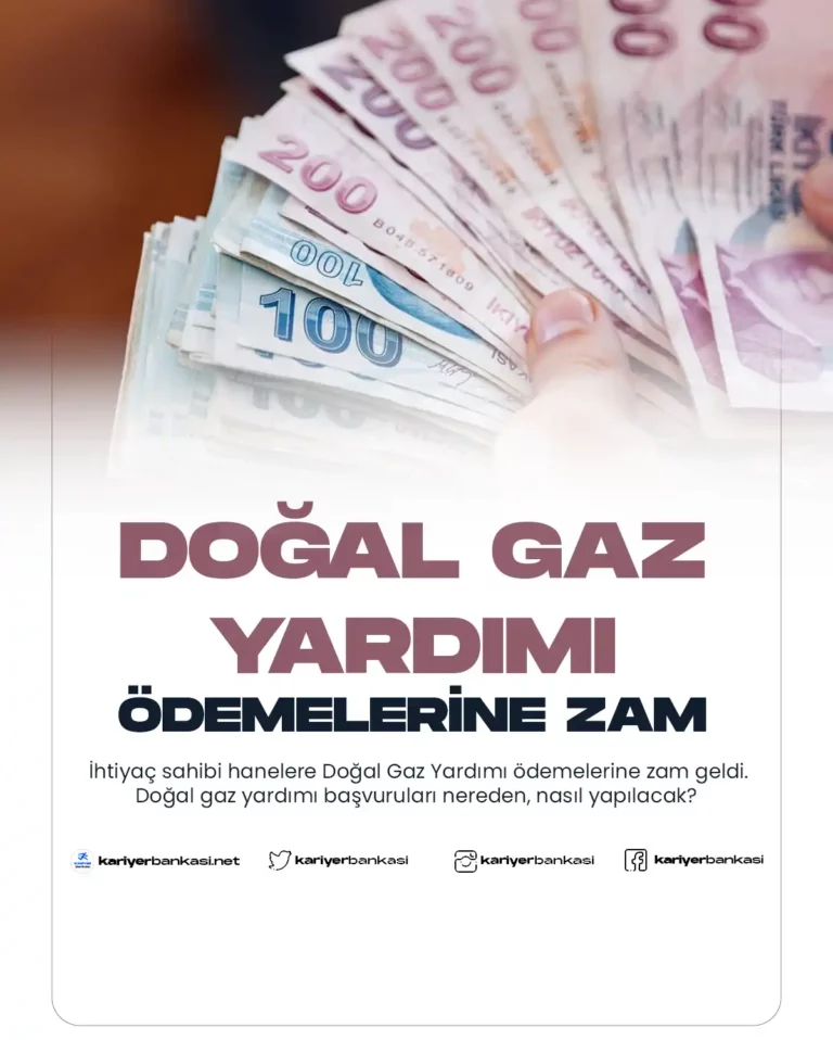 DOĞAL GAZ YARDIMI
