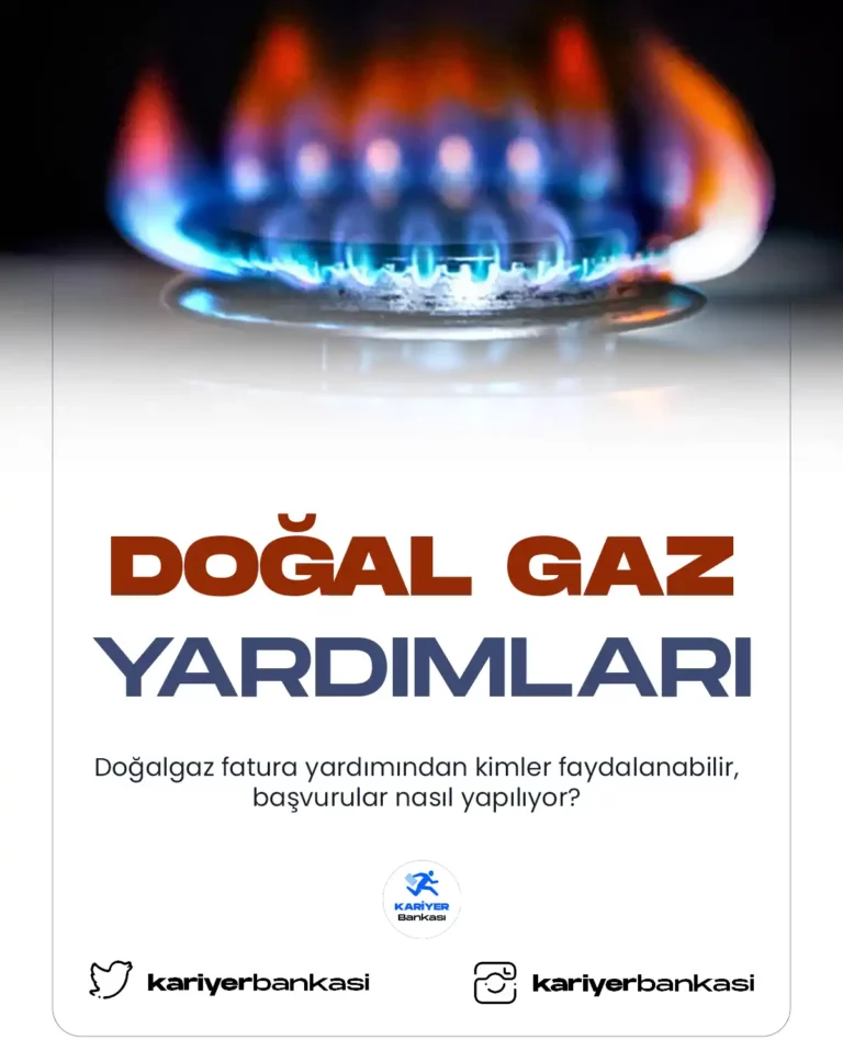 doğalgaz yardımları