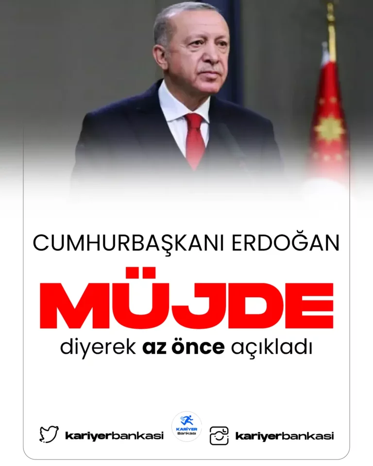 Cumhurbaşkanı Erdoğan son dakika