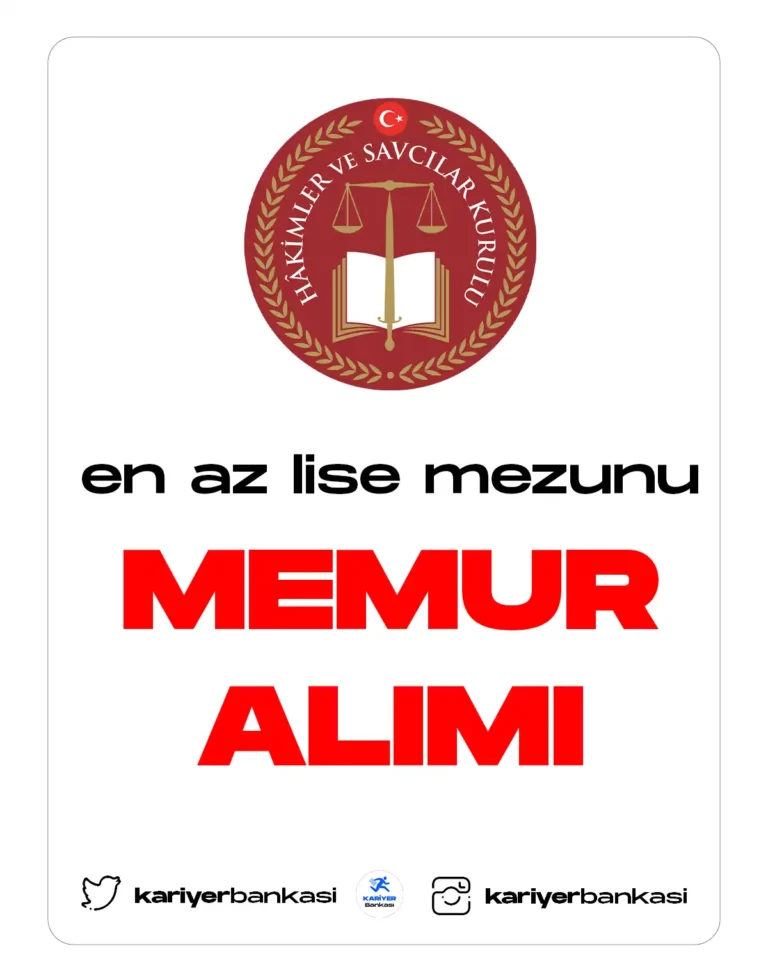 hsk memur alımı