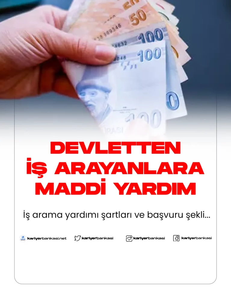 iş arama yardımı
