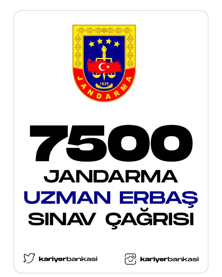 jandarma uzman erbaş alımı