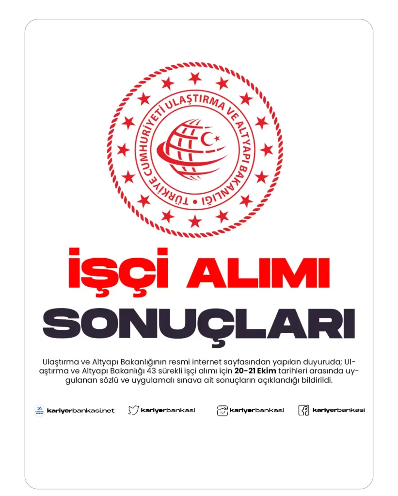 İşçi Alımı Sonuçları