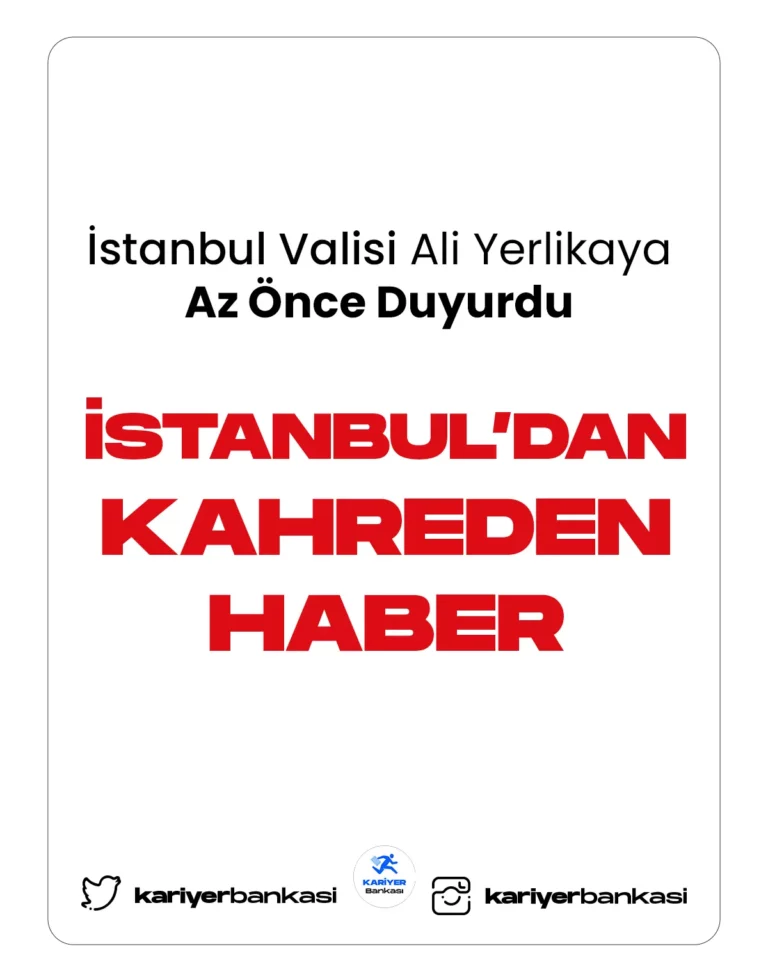 İstanbul’dan Kahreden Haber! 1 Polisimiz Şehit Oldu