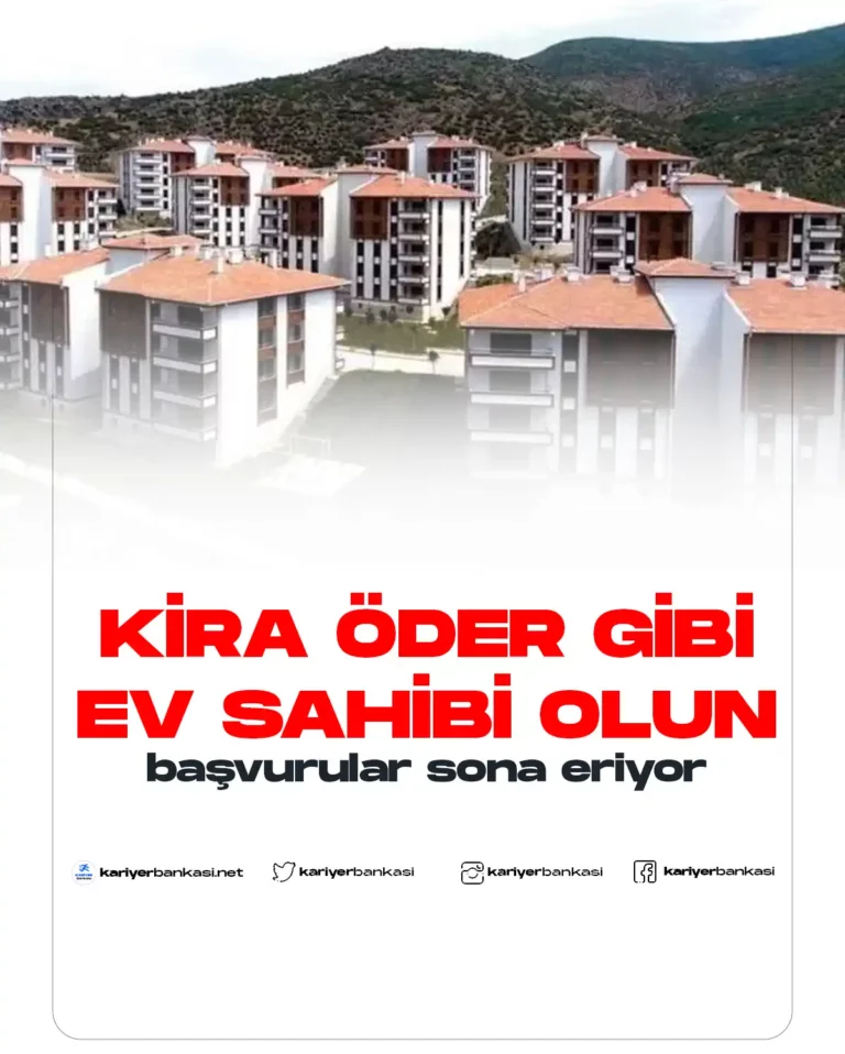 toki sosyal konut başvuruları