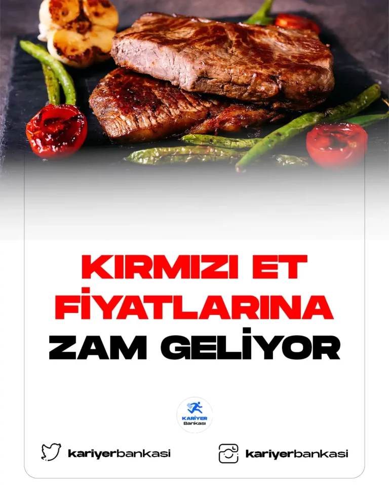 Kırmızı Et Fiyatlarına Zam Geliyor