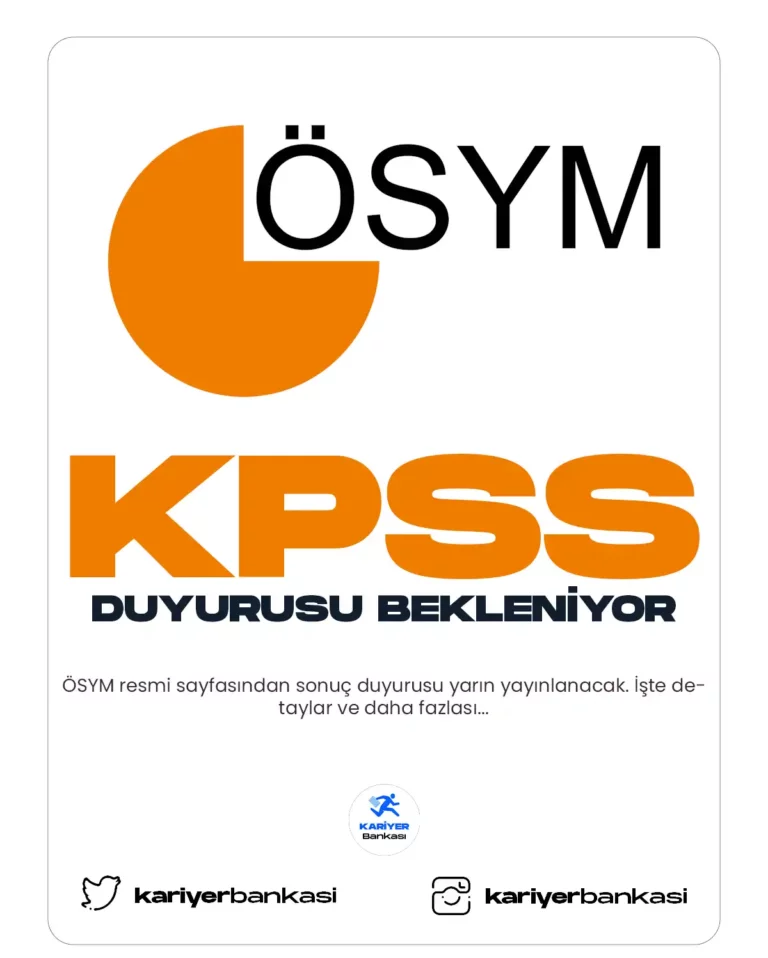 kpss duyuru