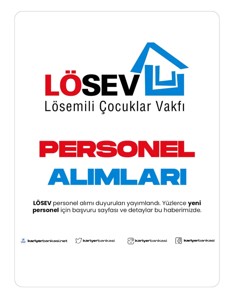 lösev personel alımı