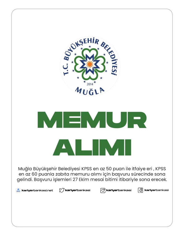 memur alımı
