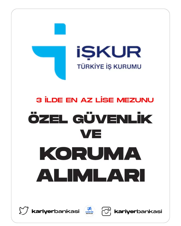 özel guvenlik ve koruma alımları