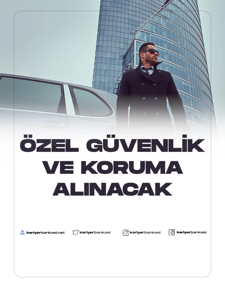 özel güvenlik ve koruma alınacak