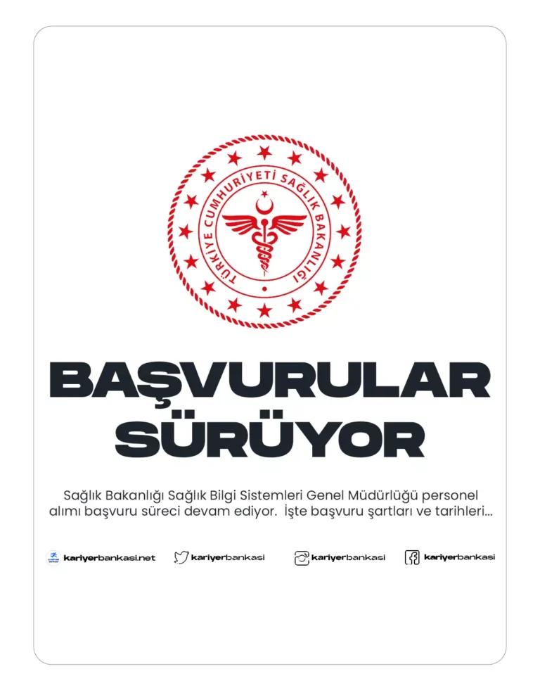 Sağlık Genel Müdürlüğü Personel Alımı