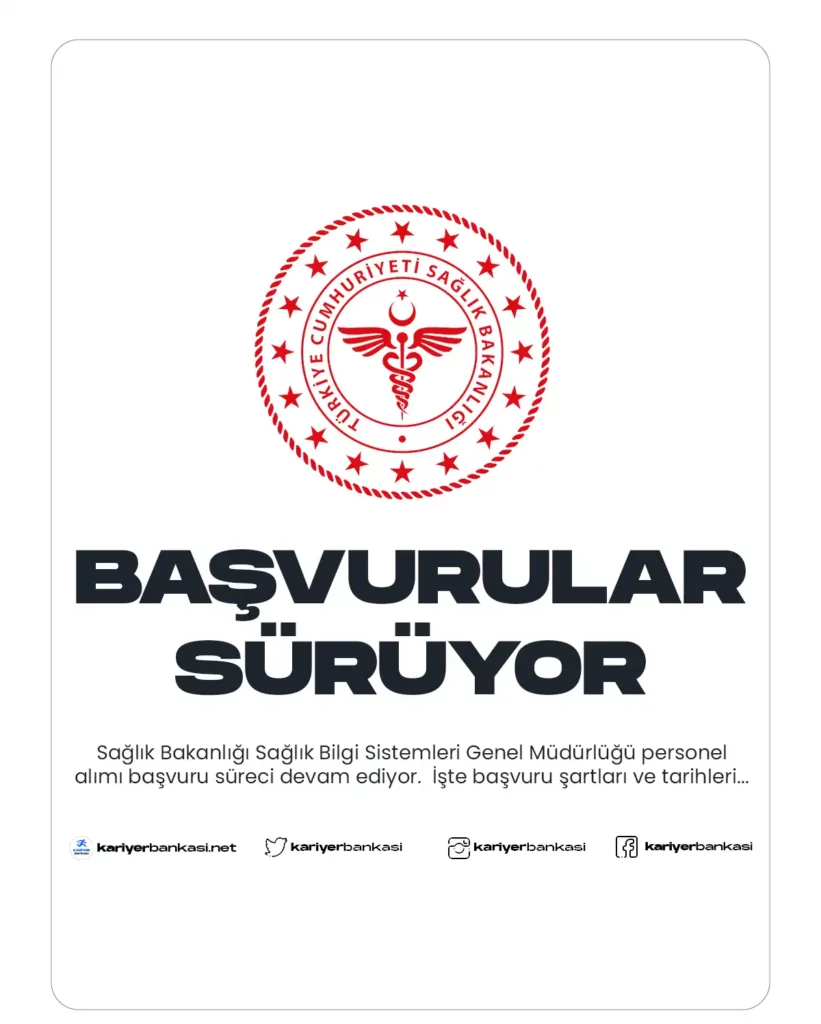 Sağlık Genel Müdürlüğü Personel Alımı
