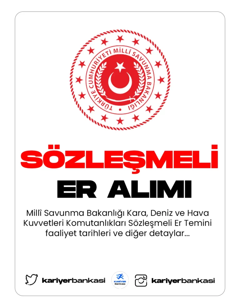 sözleşmeli er alımı