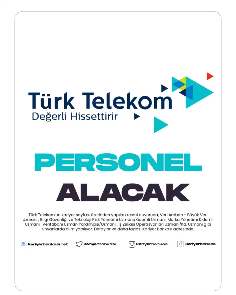 Türk Telekom Personel Alımı