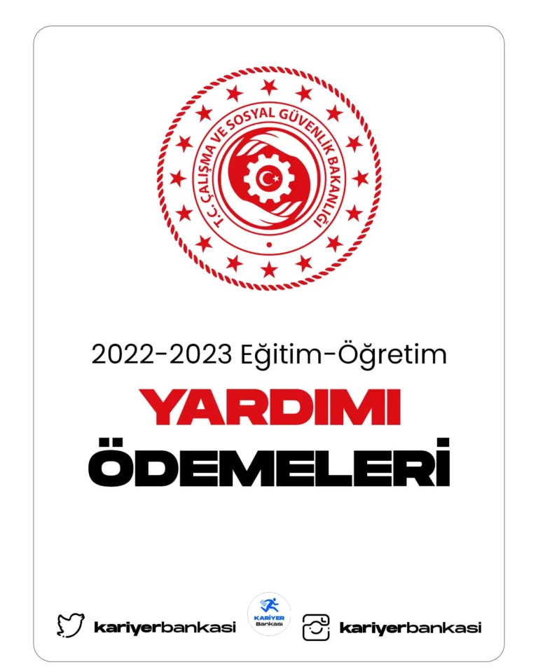 yardım ödemeleri
