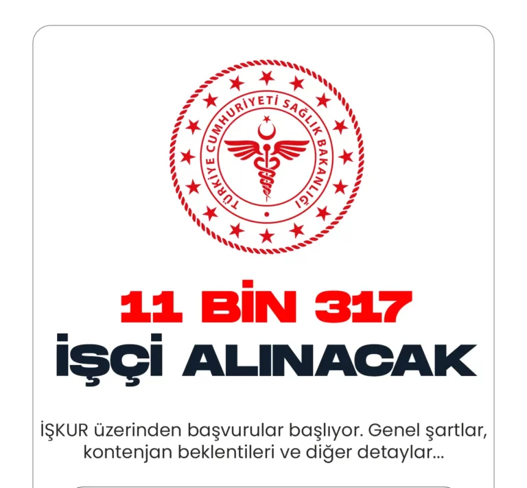 sağlık bakanlığı işçi alımı