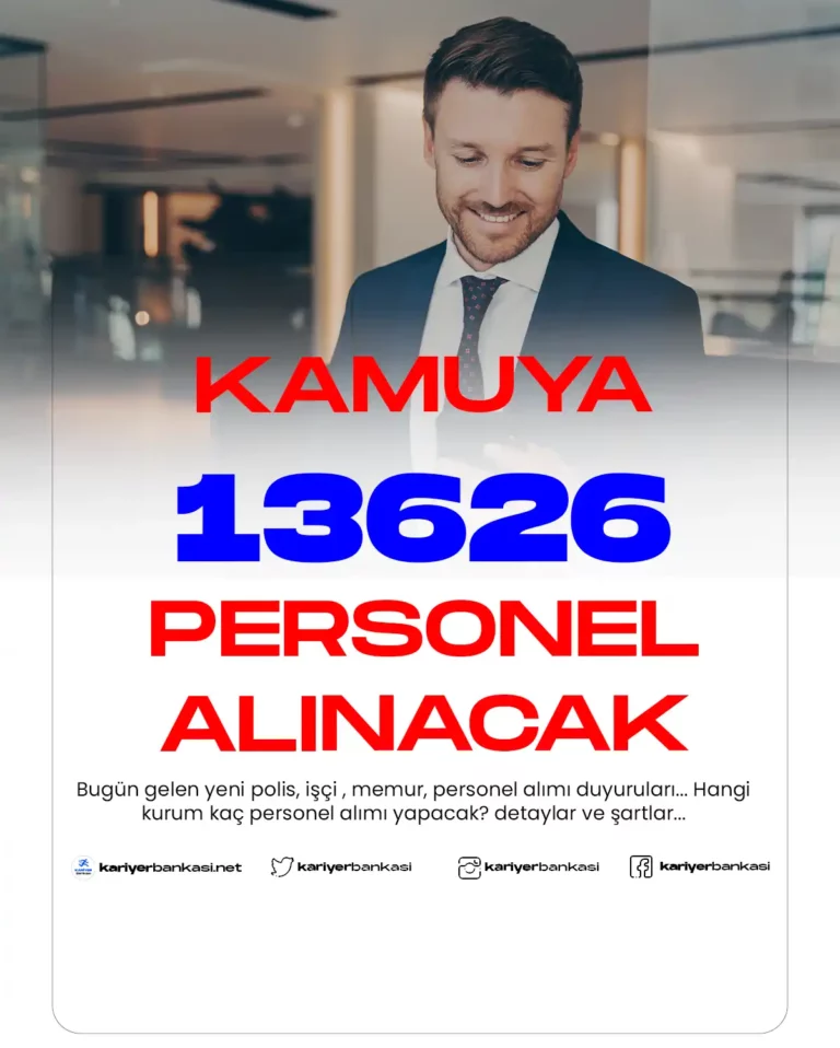 kamuya 13626 personel