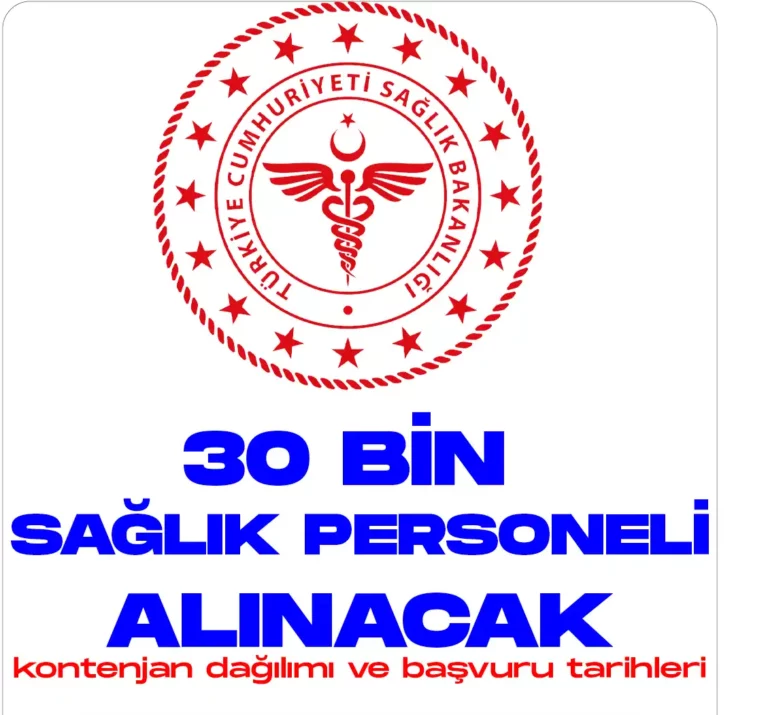 30 BİN PERSONEL ALIMI