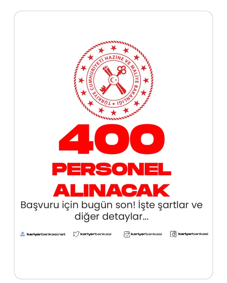 400 PERSONEL ALIMI