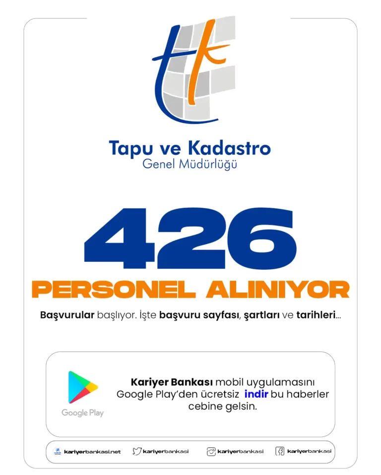 426 PERSONEL ALIM