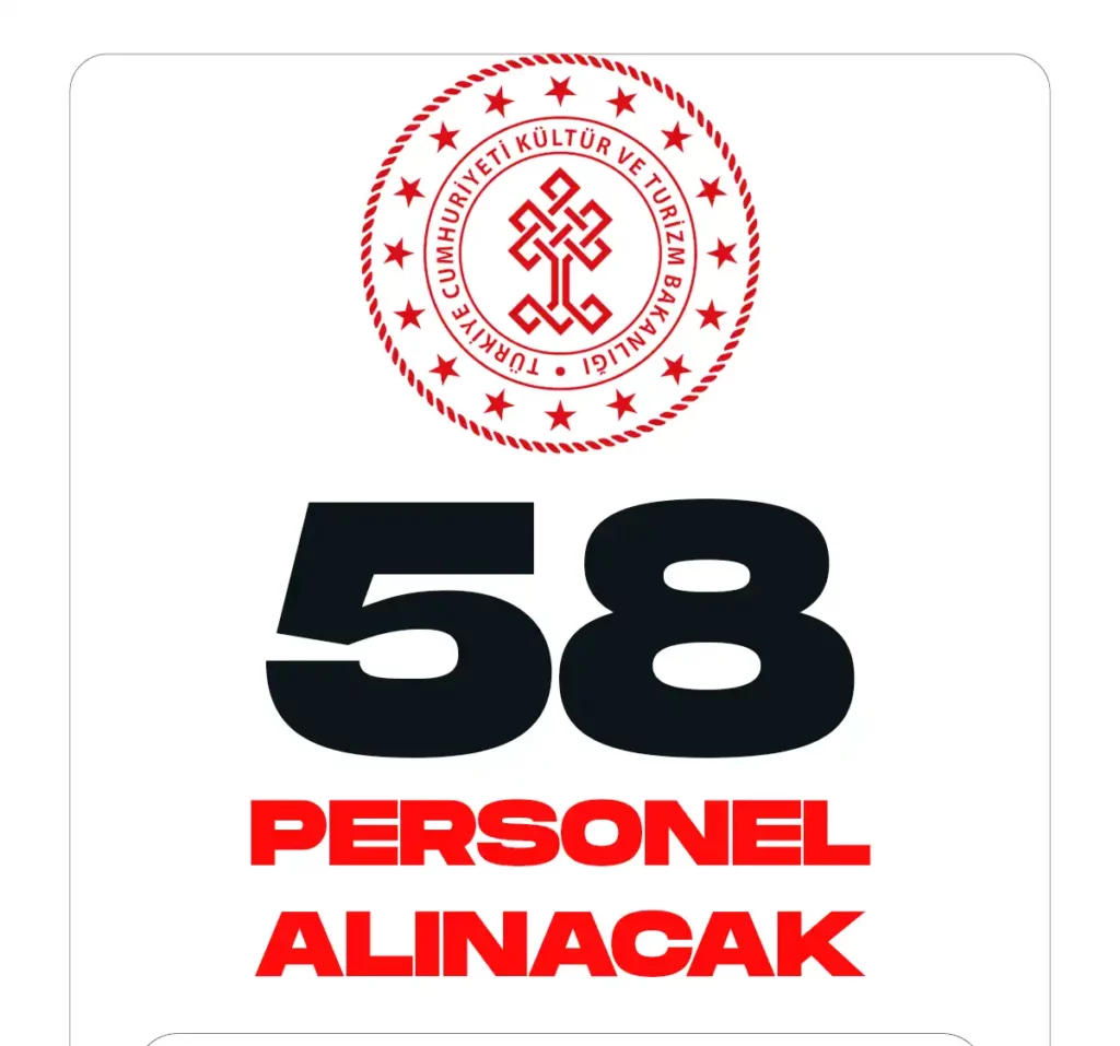 58 personel alımı