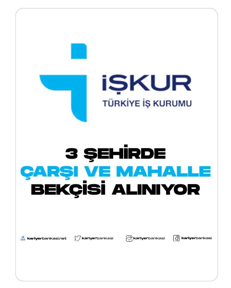 carsi ve mahalle bekcisi