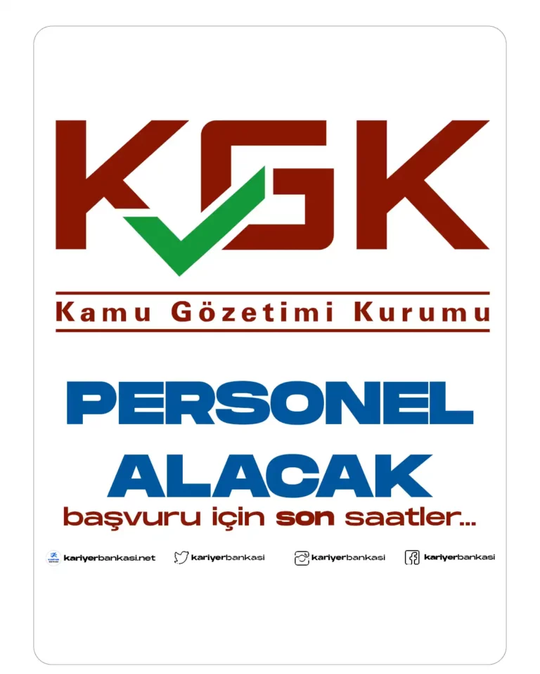 KGK PERSONEL ALIMI