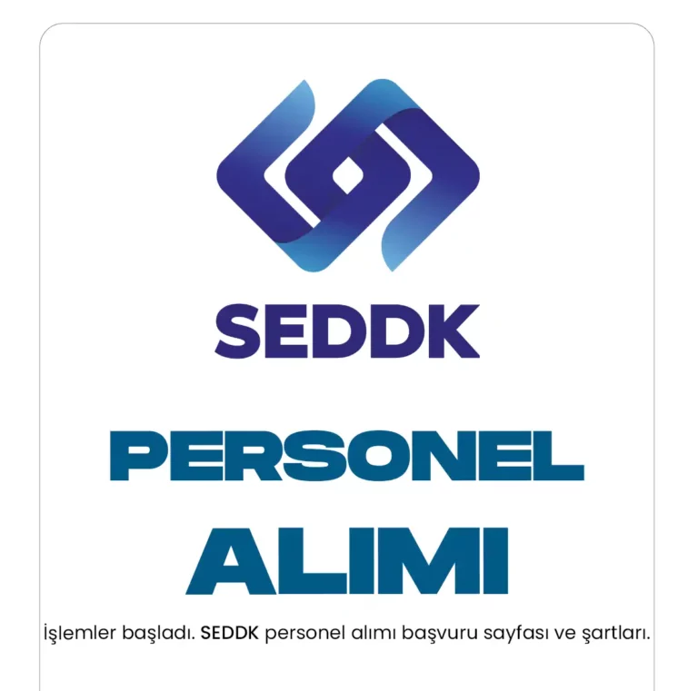 SEDDK PERSONEL ALIMI