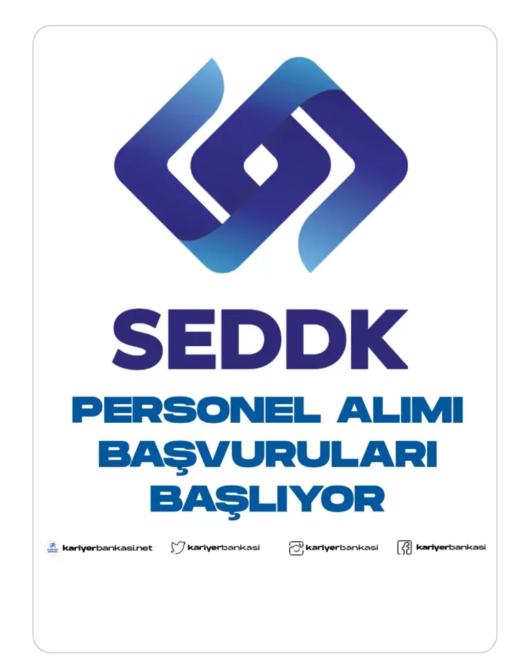 SEDDK PERSONEL ALIMI