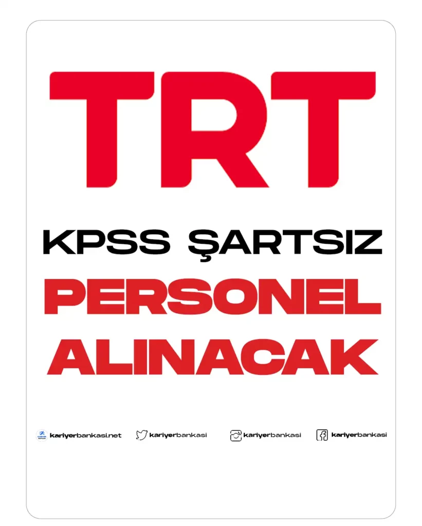TRT PERSONEL ALIMI