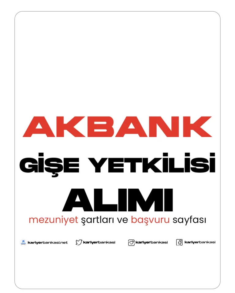 Akbank gişe yetkilisi