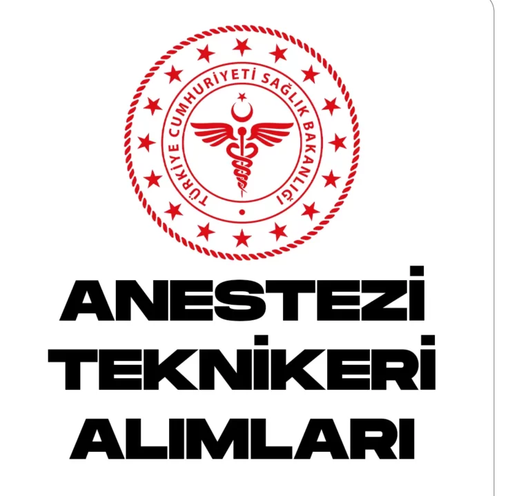 anestezi teknikeri alımı