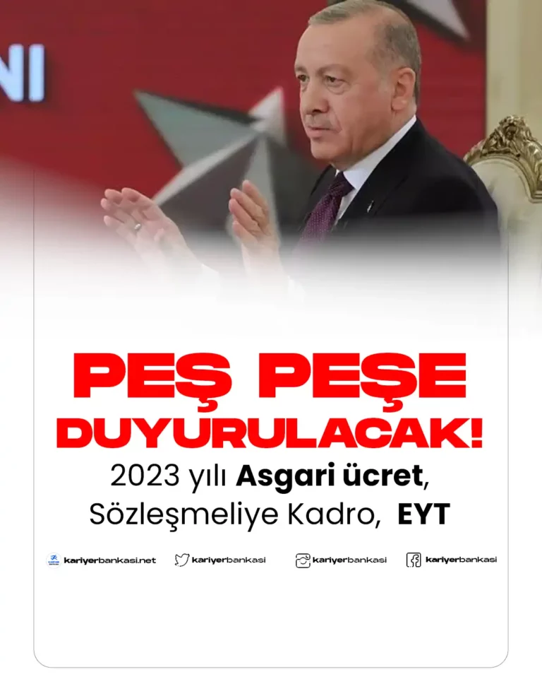 ASGARİ ÜCRET EYT