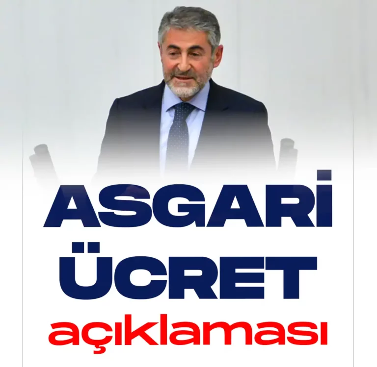 asgari ücret açıklaması