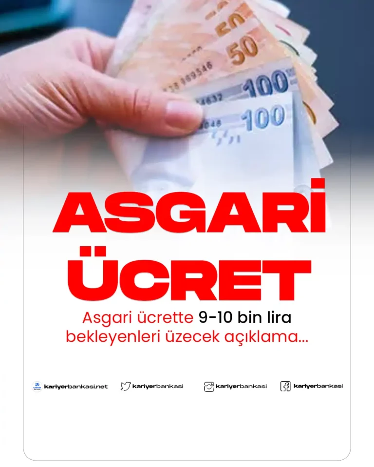 asgari ücret son dakika