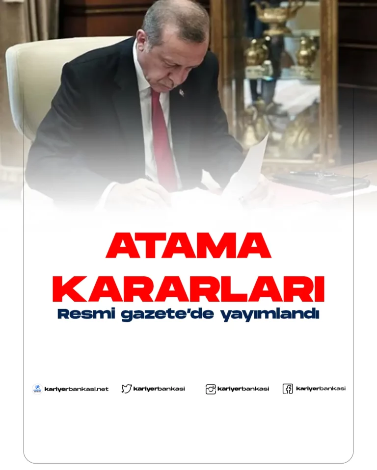 atama kararları