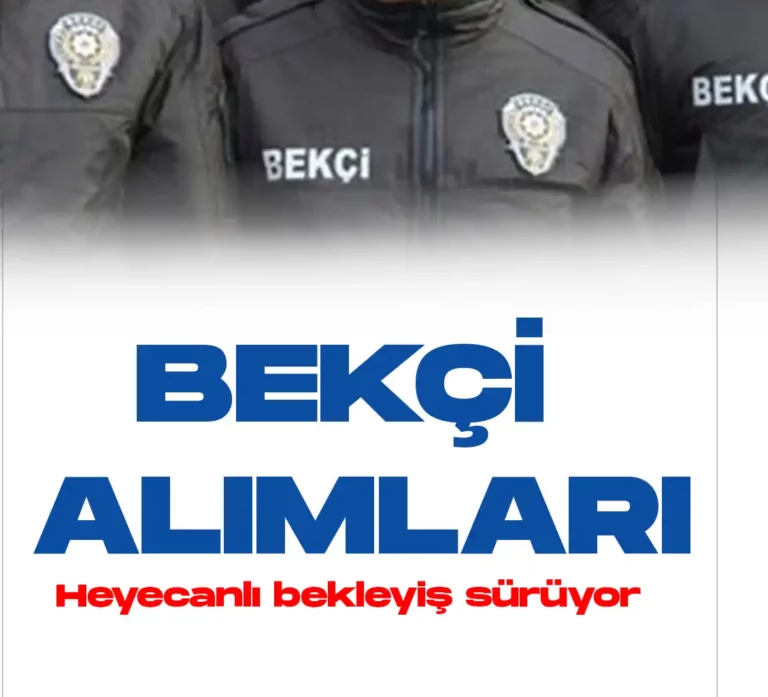 bekçi alımı