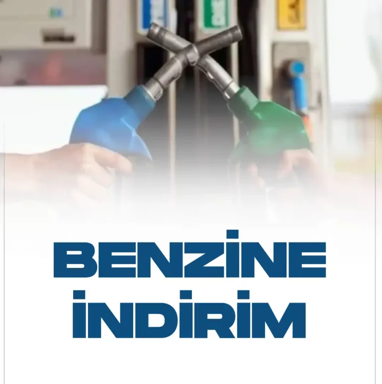BENZİN FİYATLARI İNDİRİM